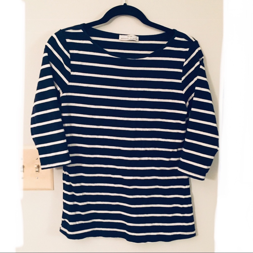 Zara 3/4 sleeve shirt (Like new)